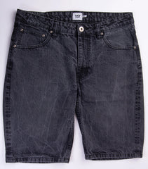 Black faded shorts