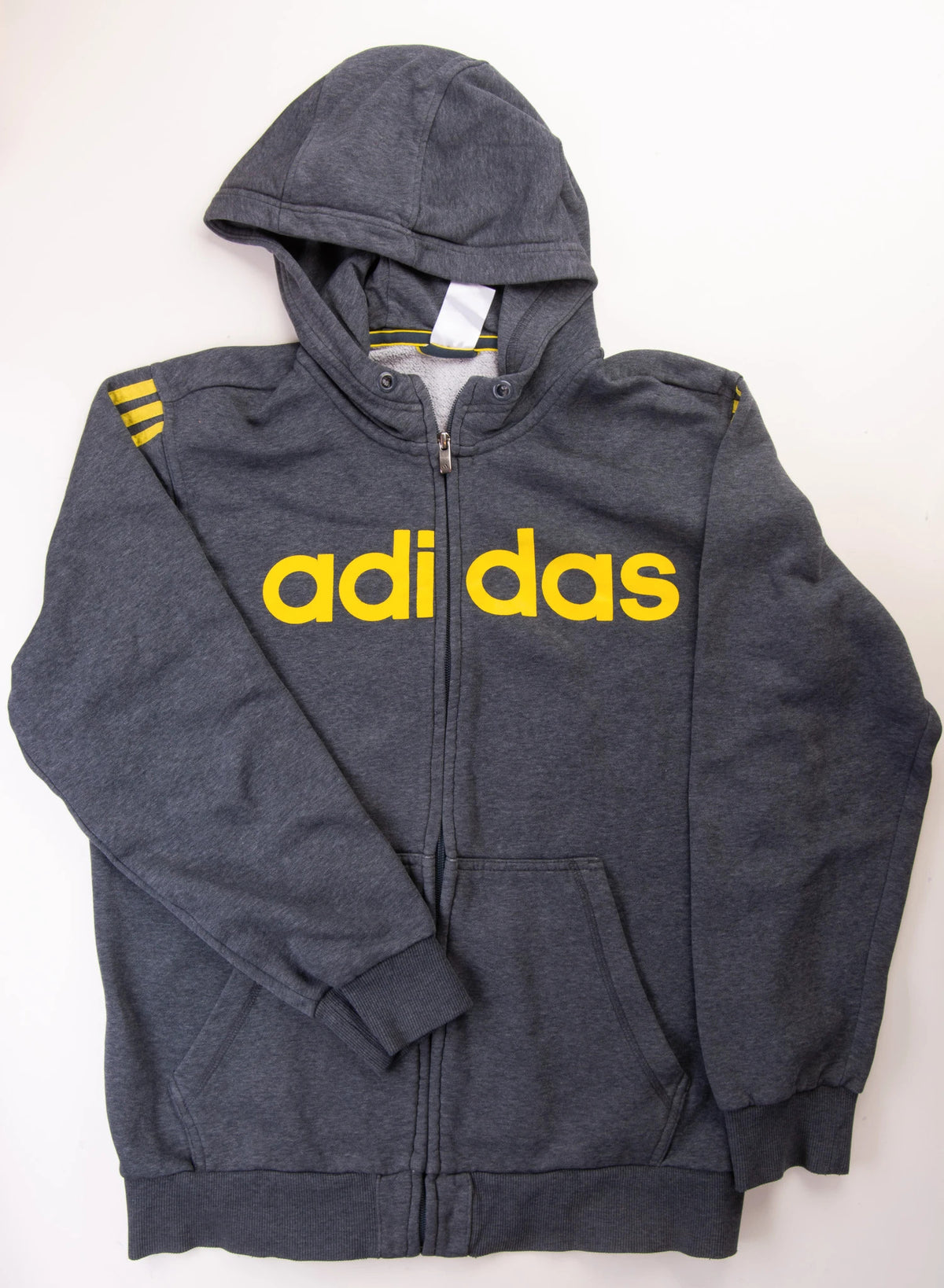 Grey Adidas Zip up (New)