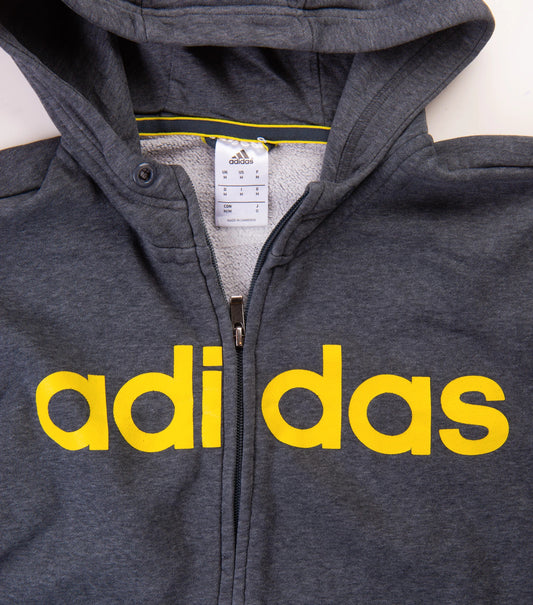 Grey Adidas Zip up (New)