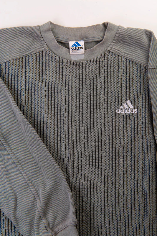 Adidas Sweatshirt with unique knit texture on front