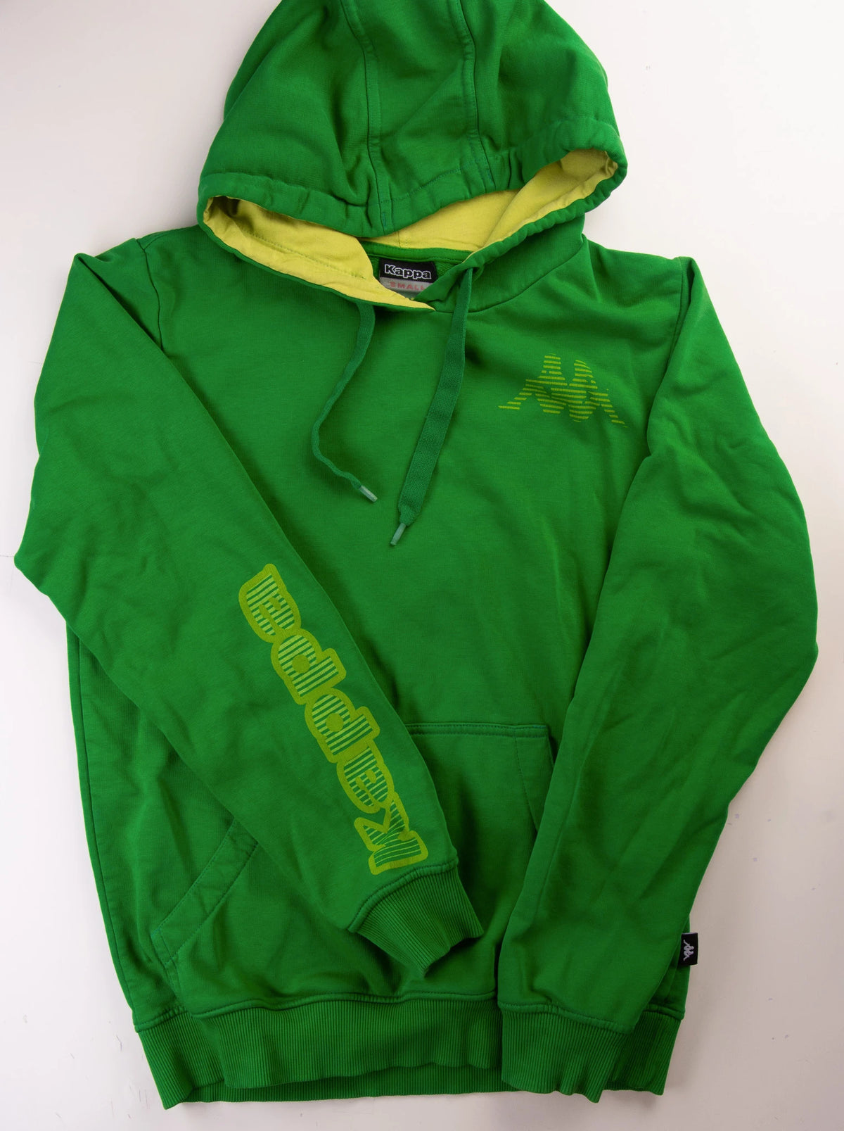 Kappa Hoodie - Bright Green WOW!