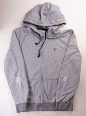 Classic & Clean Gant Hoodie - Grey Melange