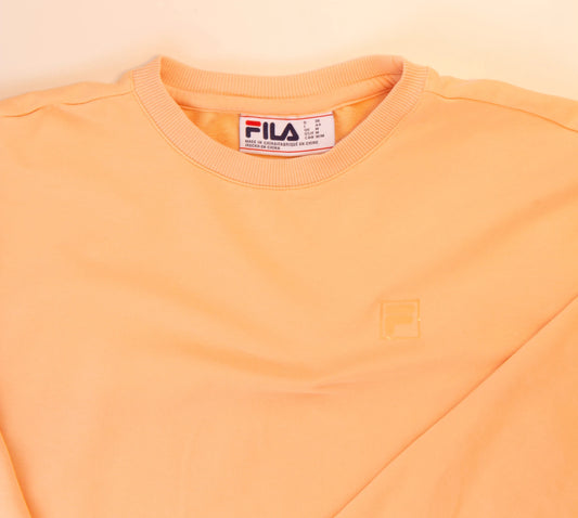 Fila Peach Crewneck with Vinyl Logo