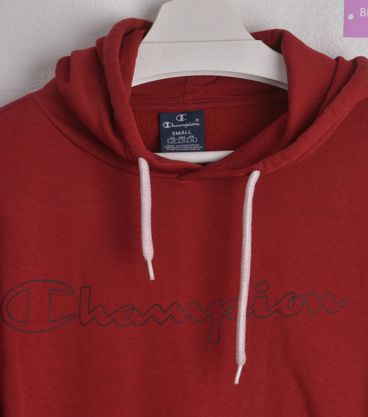 Champion Varsity Red Logo Hoodie