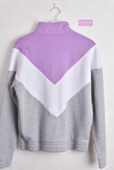 Authentic Fila Zip-up with purple contrast