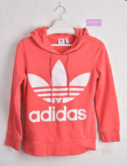 Adidas quarter sleeves hoodie