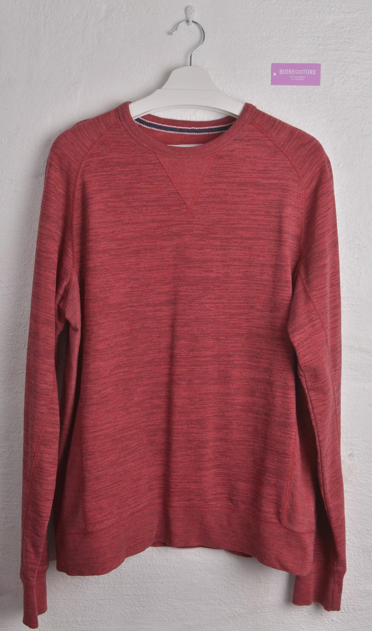 Champion Crewneck Red Fade Sweater