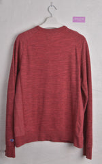 Champion Crewneck Red Fade Sweater