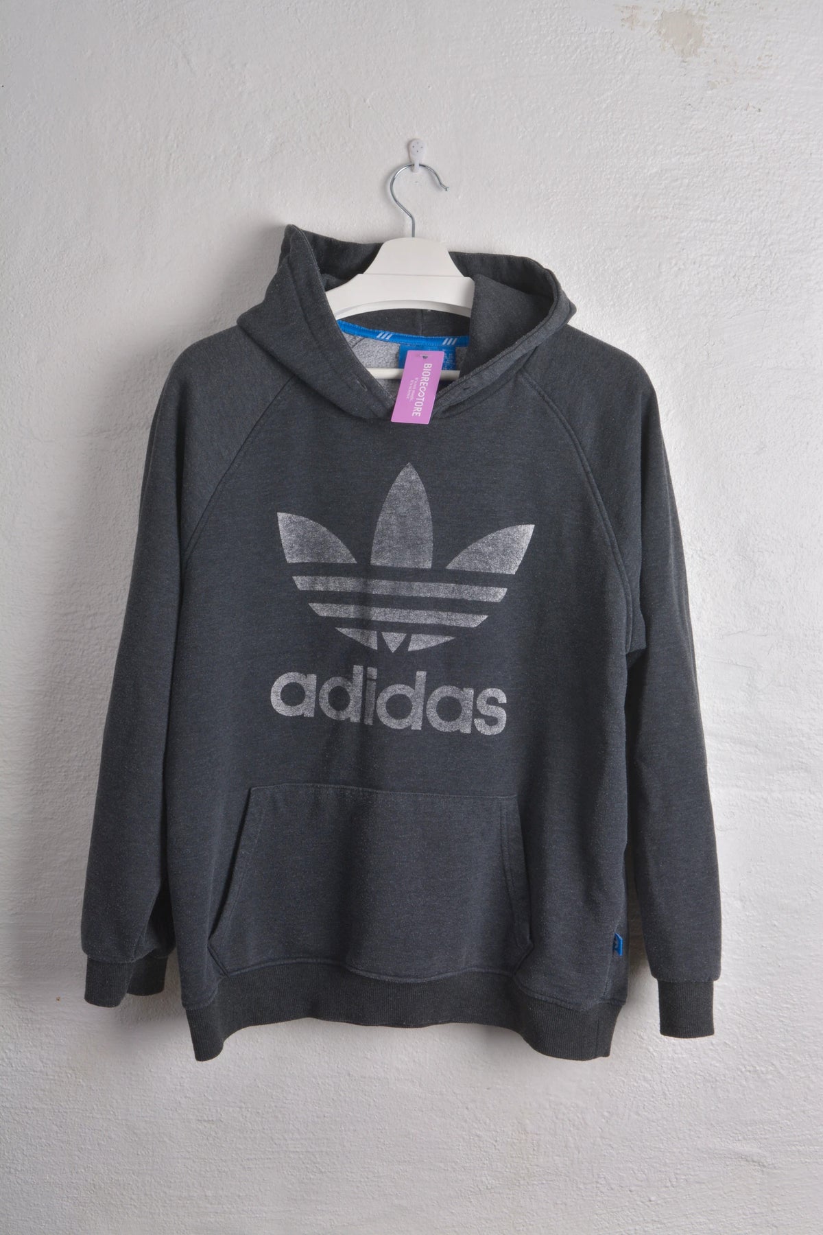 Adidas Vintage Look Logo Hoodie