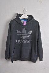 Adidas Vintage Look Logo Hoodie