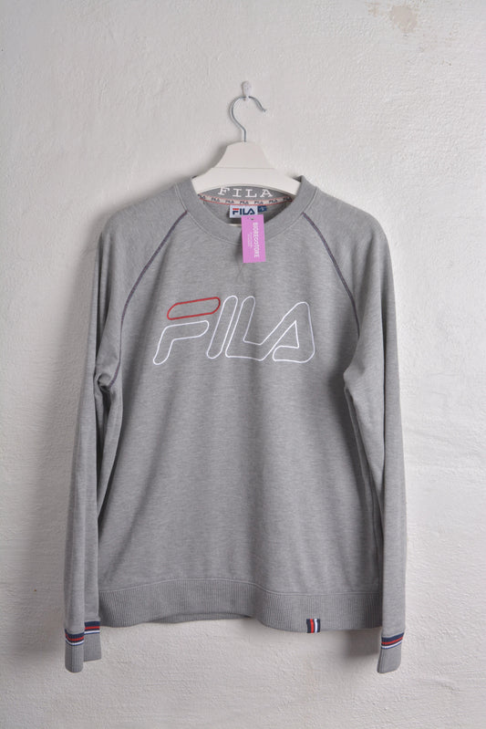 Fila Logo Raglan Sleeve Sweatshirt