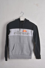 Grey n Black Contrast Ellesse Hood