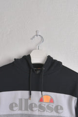 Grey n Black Contrast Ellesse Hood