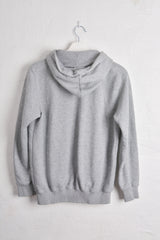 Gap Zip-up Hoodie in Grey with Red Logo