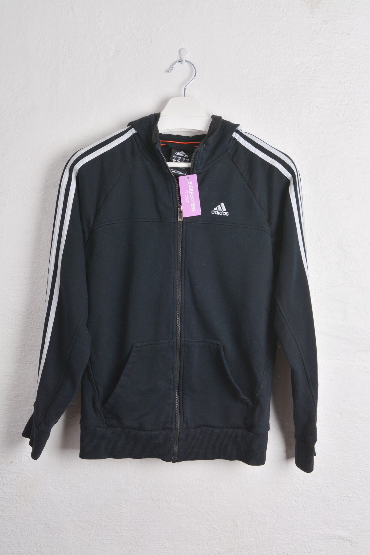 Adidas 3-strip Hoodie in Black