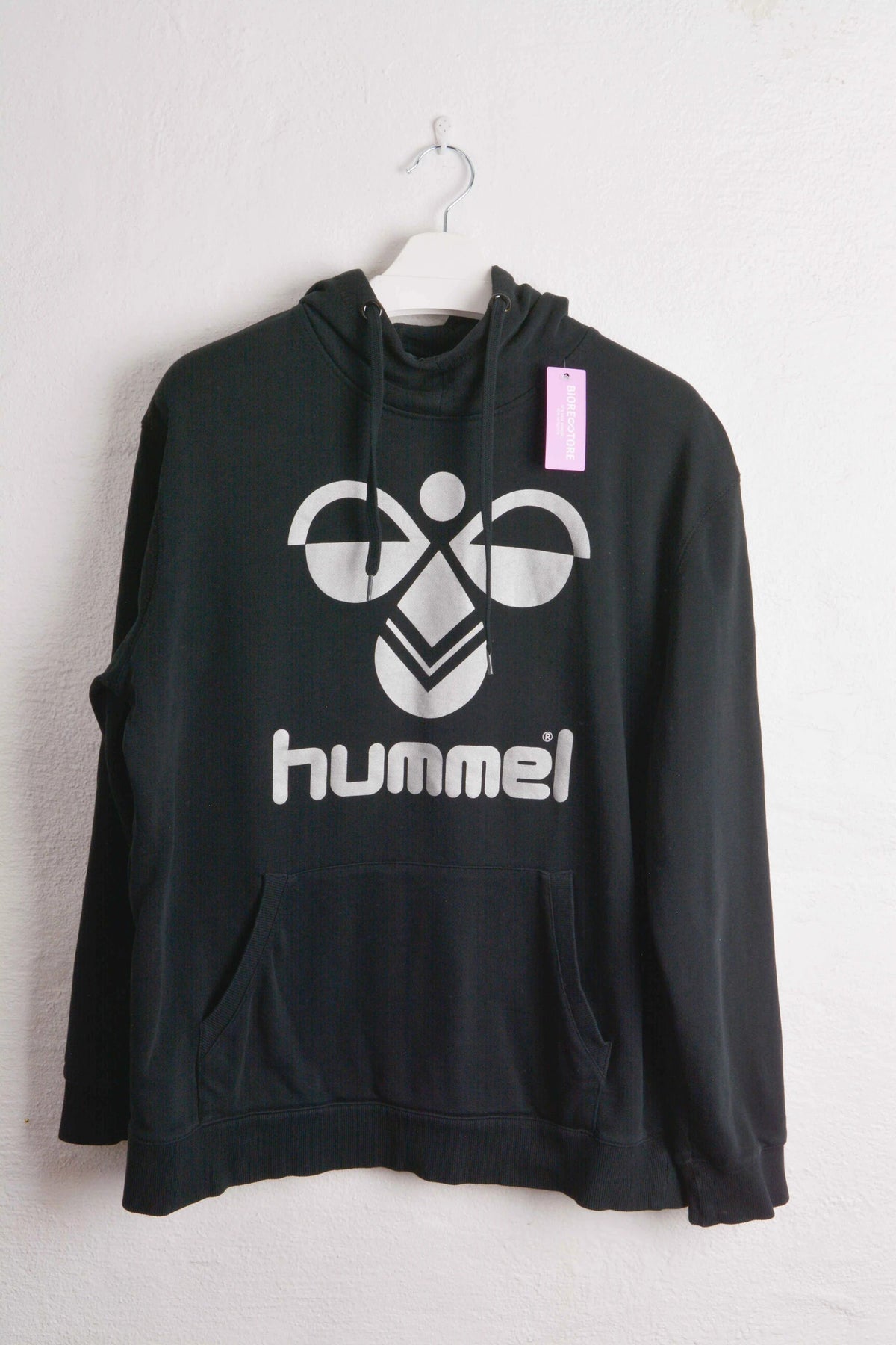 Hummel Oversized Hoodie with Back print in Red