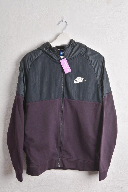 Nike Jersey/Nylon Hoodie