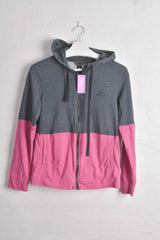 Adidas Lightweight Hoodie Half Grey/Pink