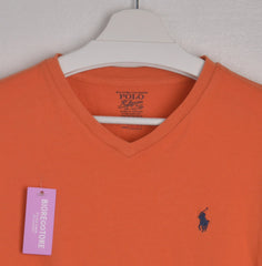 POLO Ralph Lauren V-Neck T-shirt Classic Logo