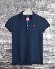 POLO Ralph Lauren Kids Iconic Navy Blue Polo Shirt