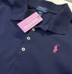 POLO Ralph Lauren Kids Iconic Navy Blue Polo Shirt