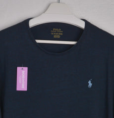 POLO T-shirt Vintage Texture Of Blue