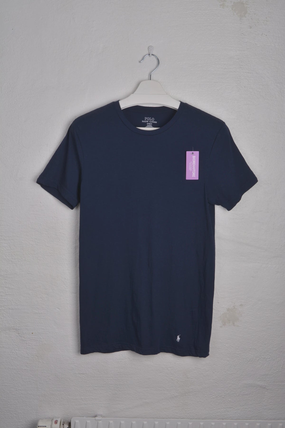 POLO Ralph Lauren T-shirt Small Size White Logo