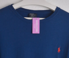 Ralph Lauren Navy Breeze Full-sleeves Polo Sweat