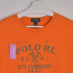 Vintage Polo T-shirt mtn. Expenditure