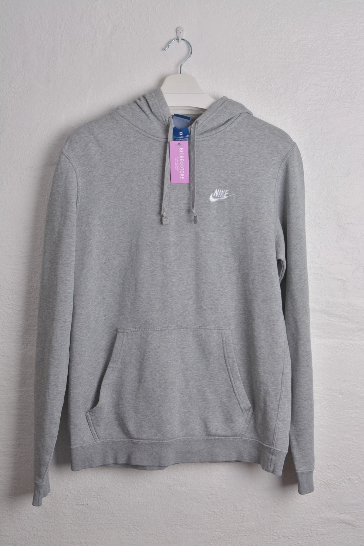 Nike Hoodie with Embroidered Logo in White