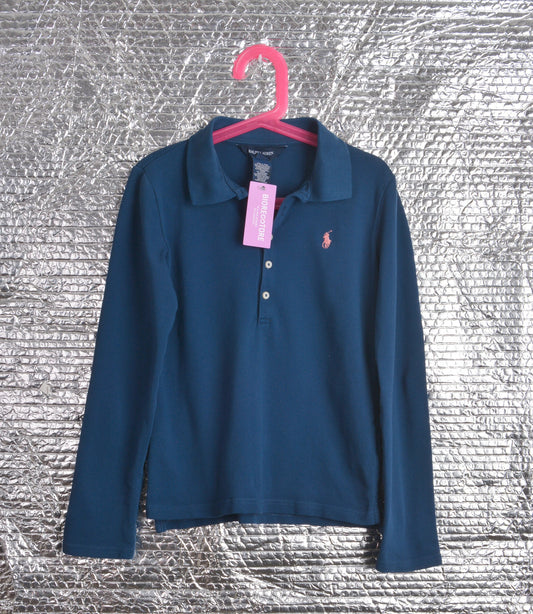 POLO Ralph Lauren Classic Kids Preppy Long Sleeve Polo Shirt