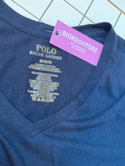 Ralph Lauren V-neck Tee in Dark Blue