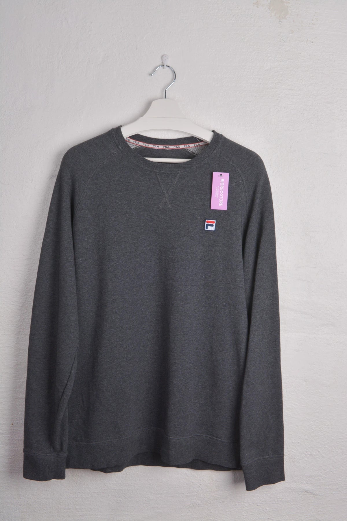 FILA Sweatshirt Large in Dark Grey