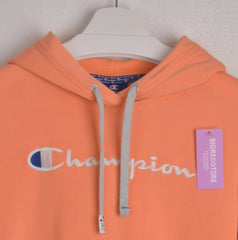 Champion Authentic Hoodie white Logo