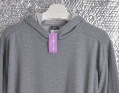 Nike Grey Hoodie with embroidered Center Logo