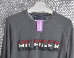 T.Hilfiger Sweat with Oversized Hilfiger Logo