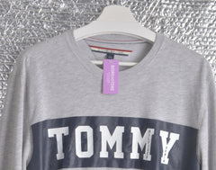 Tommy H. Denim ColorBlock sweatshirt