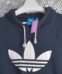 Adidas Trefoil Hoodie in Blue