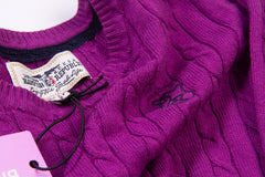 Purple Sweater Hampton Republic - Restored